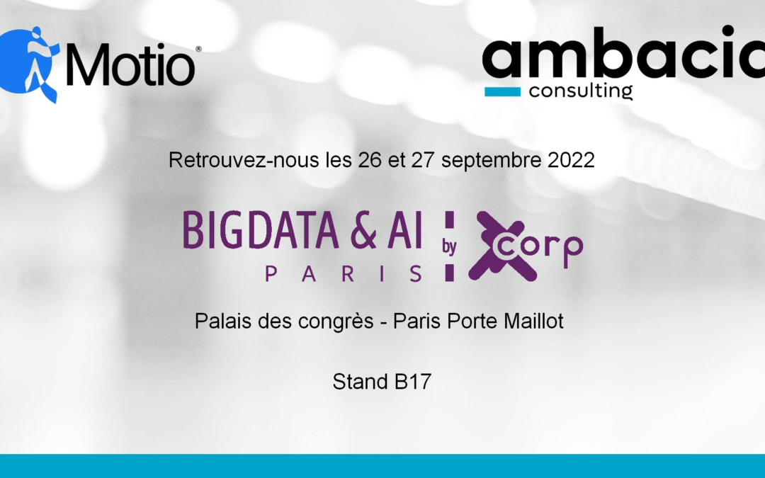 Ambacia à participé au Salon du Big Data